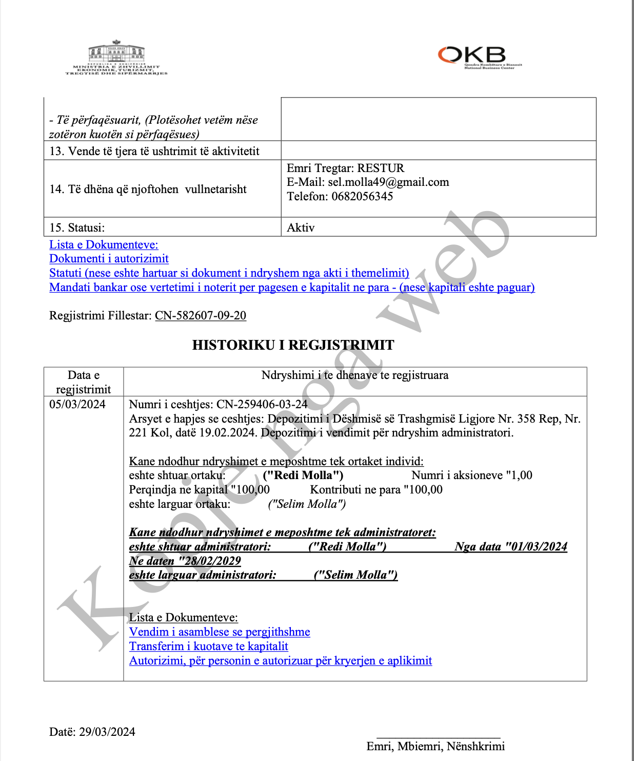 EKSKLUZIVE/ Dosja e SPAK, Redi Molla dhe Mariglen Qato pas hotelit Croëne Plaza, paratë e vjedhura në Tiranë u investuan në Durrës ?